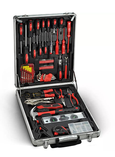 Valise trolley 130 pieces