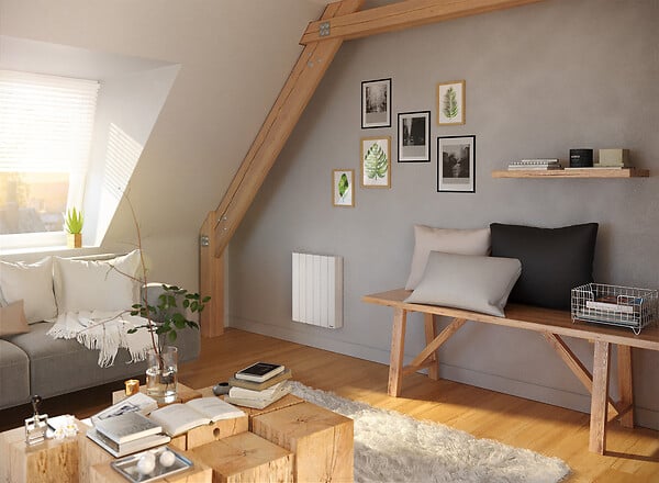 Radiateur à inertie fluide Orosi - Blanc - 1500W