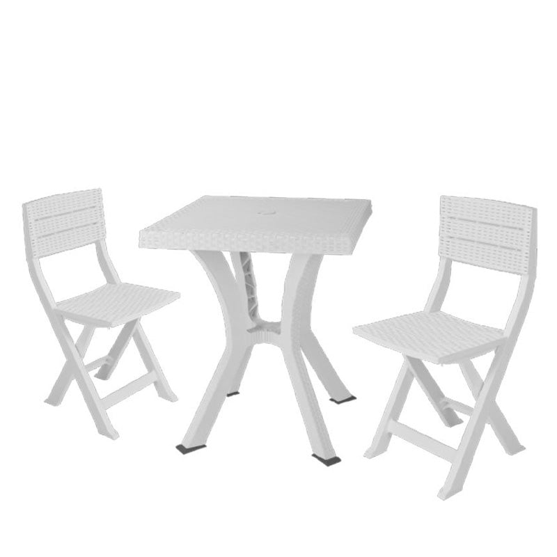 Set Rigoletto pour balcon - 2 chaises + table