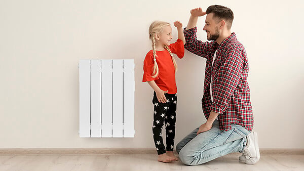 Radiateur électrique Volupta - Céramique - 1000W