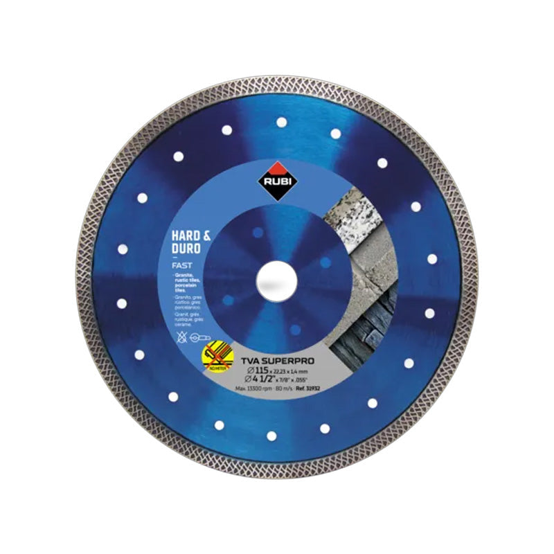 Disque tva 125 superpro - RUBI - 31933