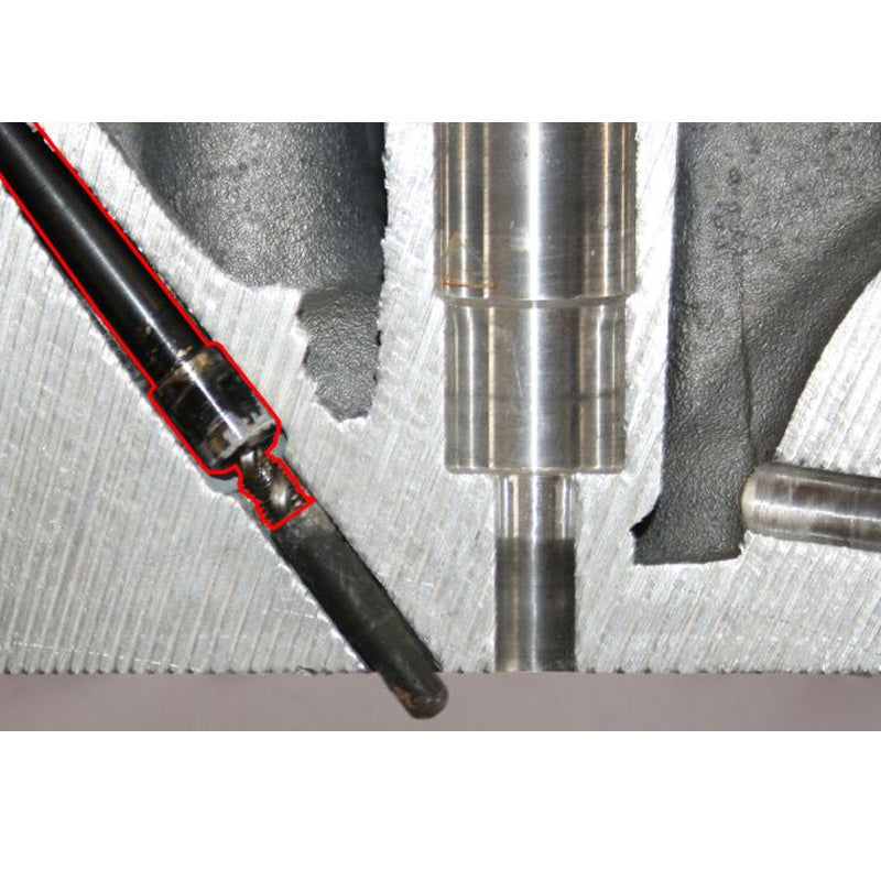 Kit d'extraction de crayon de bougies de préchauffage M8 - M9 - M10 - KS TOOLS - 152.1650