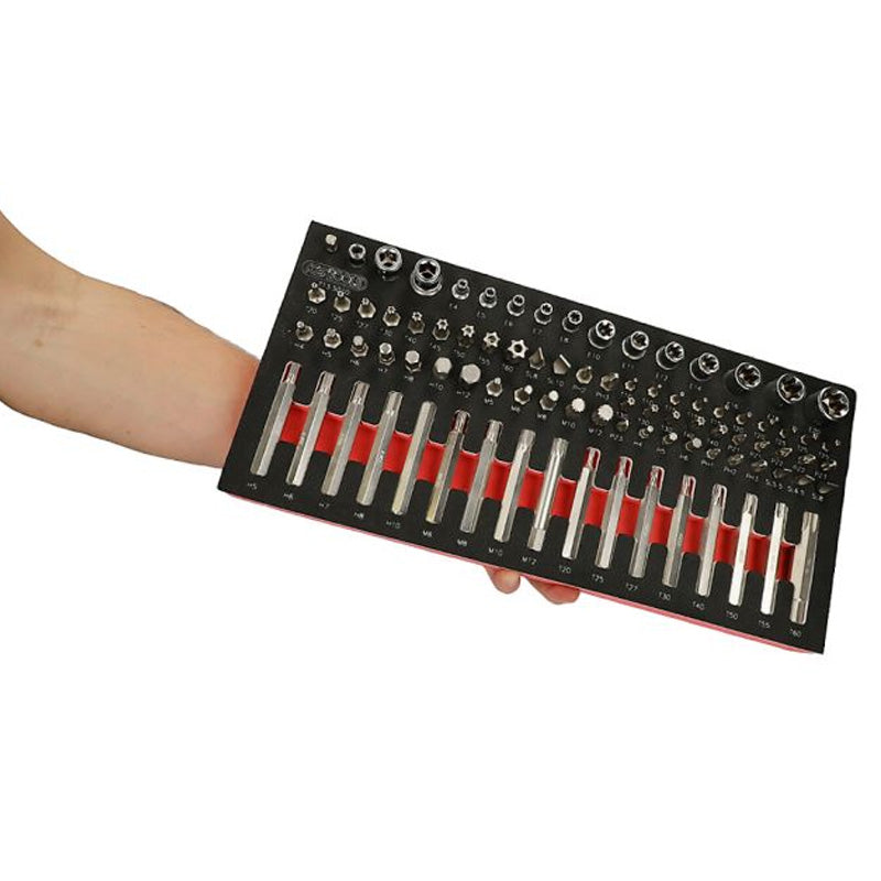 Module d'embouts de vissage et douilles TORX®, 88 pièces - KS TOOLS - 713.5010