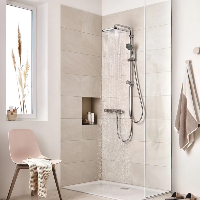 Set de douche GROHE Vitalio Start 26698000 250 avec inverseur 9,5 l/min 1 jet