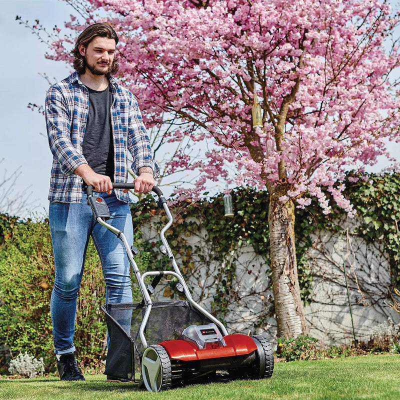 Tondeuse à main sur batterie EINHELL GE-HM 18/38 Li-Solo 38cm (vendu sans batterie)