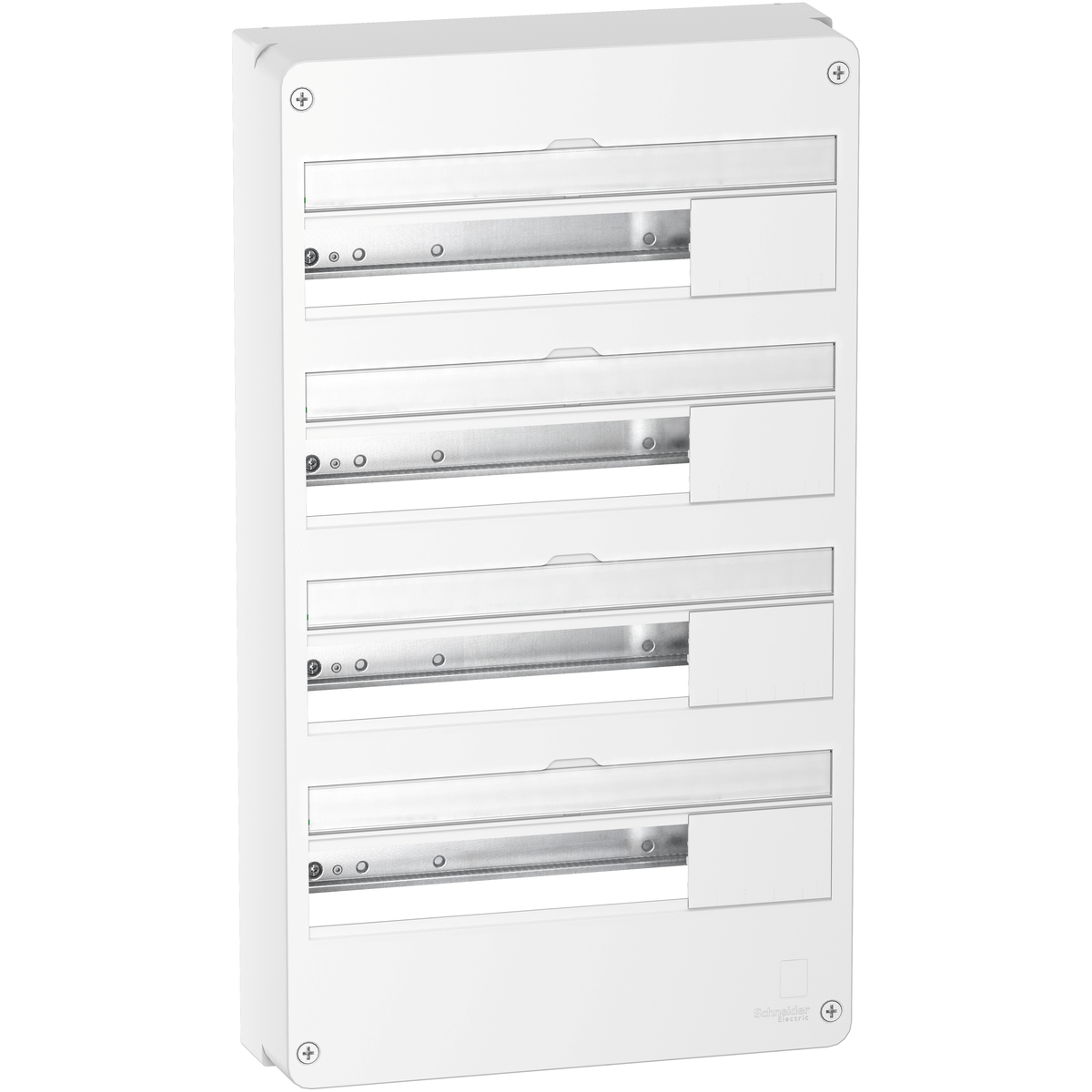 Tableau électrique nu SCHNEIDER R9H18404 4 rangées 18 modules Resi9