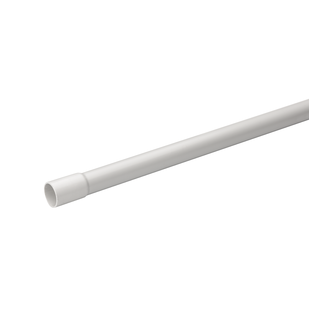 Conduit rigide SCHNEIDER IMT50520 tulipé PVC gris Ø20mm/2m au mètre linéaire Mureva Tube