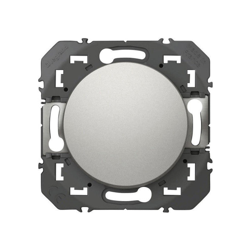 Interrupteur Dooxie 10A - va-et-vient - aluminium LEGRAND
