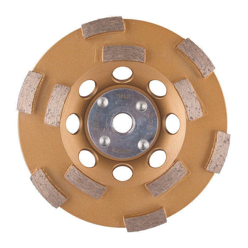 Plateau de ponçage diamant à faibles vibrations MAKITA B-48549 tous travaux, pour meuleuses Ø 125 mm