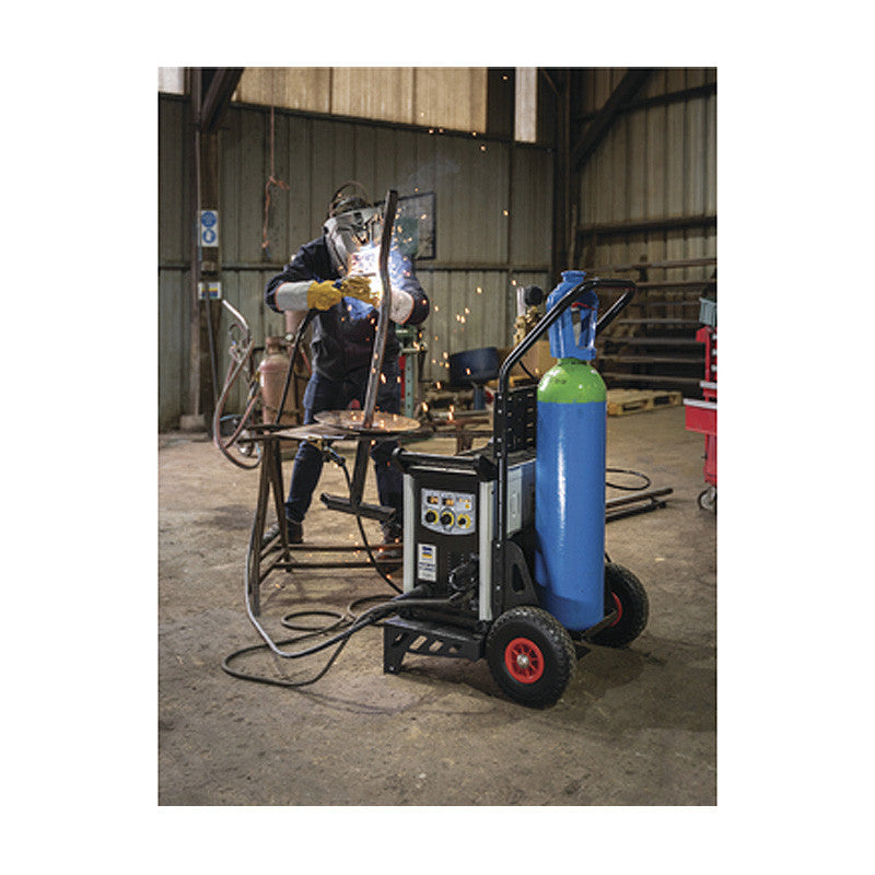 Poste à soudure GYS 065499 MIG-MAG MULTIWELD FV 220M-C avec accessoires