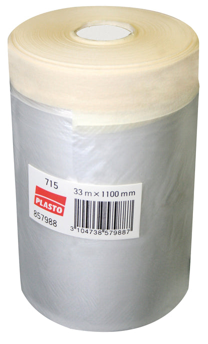 Protection Intérieure Grandes Surfaces - P715 Transparent 33m x 1100mm