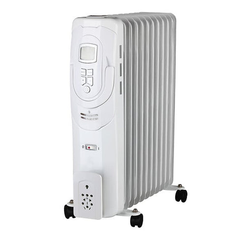 Radiateur bain d'huile - Blanc - 2000W