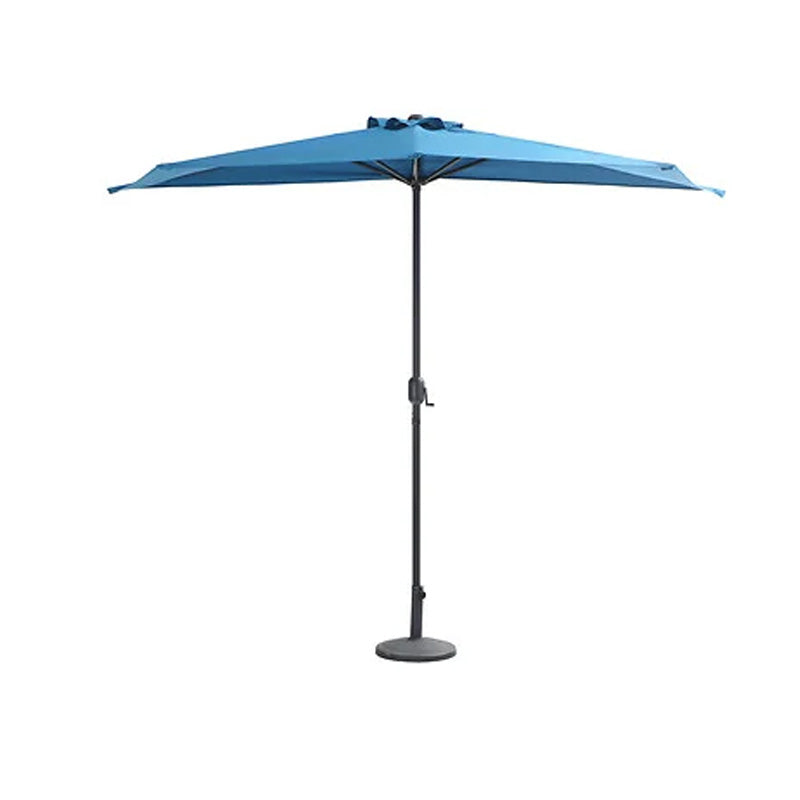 Parasol demi lune - bleu