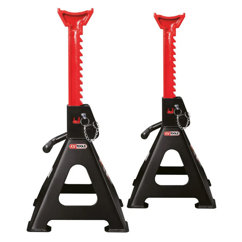 Chandelles à crémaillères, 6t - lot de 2  - KS TOOLS - 160.0371
