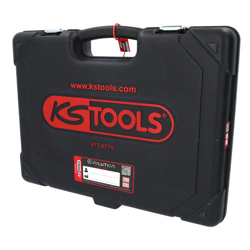 Coffret de douille 1/4 3/8 1/2, 179pcs  - KS TOOLS - 917.0779