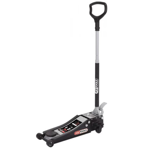 Cric hydraulique extra-bas acier ULTIMATE, 2t  - KS TOOLS - 161.0367