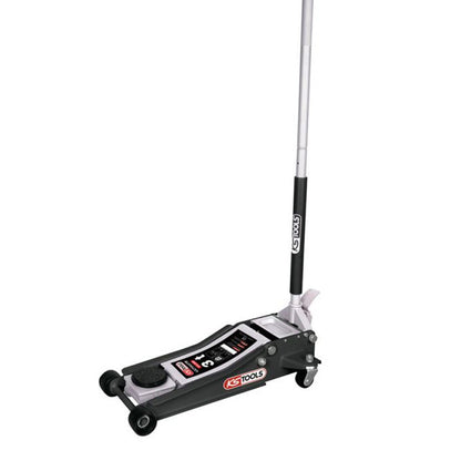 Cric hydraulique extra-bas acier ULTIMATE, 3t  - KS TOOLS - 163.0368