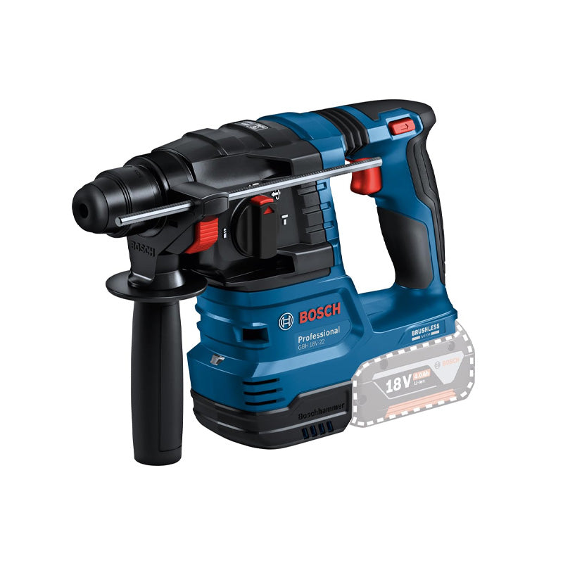 Pack 3 outils BOSCH 18V : Perceuse-Visseuse GSR + Meuleuse angulaire GWS + Perforateur SDS Plus GBH + Batterie ProCORE18V 3x4,0Ah + Chargeur GAL 1880  SAC (C)