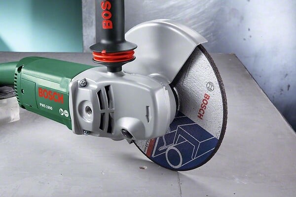 Meuleuse PWS 1900 + poignée anti-vibrations BOSCH DIY