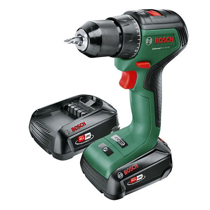Perceuse UniversalDrill + 2 batteries - 18V BOSCH DIY