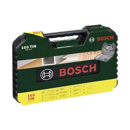 Coffret Bosch Pro  V-LINE 103 PCS Jeu de forets et d'embouts en titane