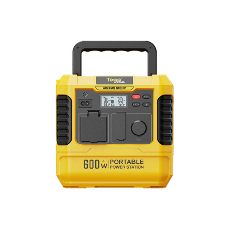 Station d'energie - TOGO POWER - Technologie batterie LiFEPO4 - ADVANCE600LFP - Sortie max AC 1200W