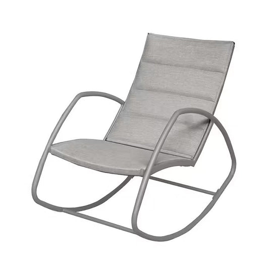Fauteuil à bascule Swing - gris