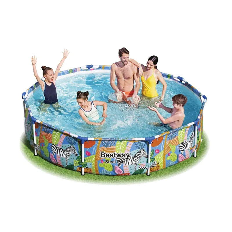Piscine hors sol steel pro ronde - 305x66