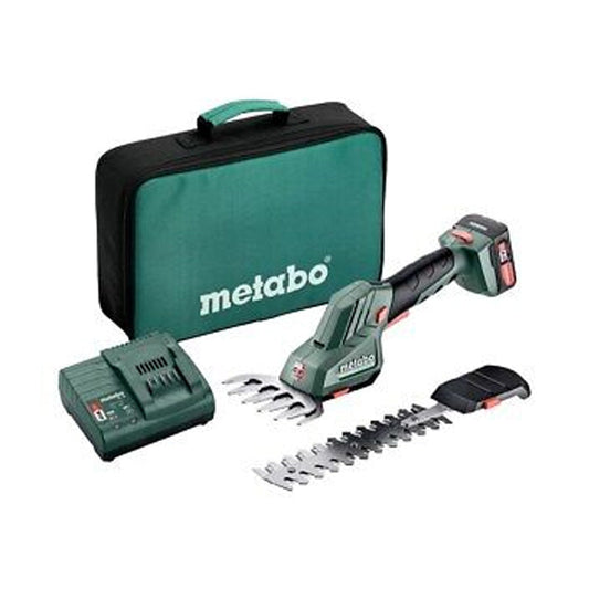 Taille-bordures METABO 12 V PowerMaxx SGS 12 Q  1x 2,0 Ah Li-Power, SC 30 + coffret