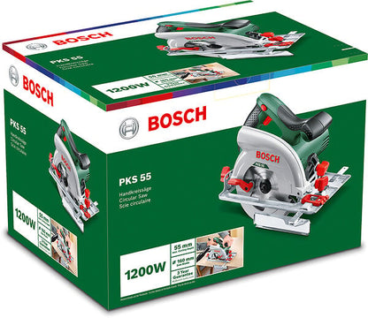 Scie circulaire PKS 55 - 1200W BOSCH DIY - 2171783 BOSCH DIY
