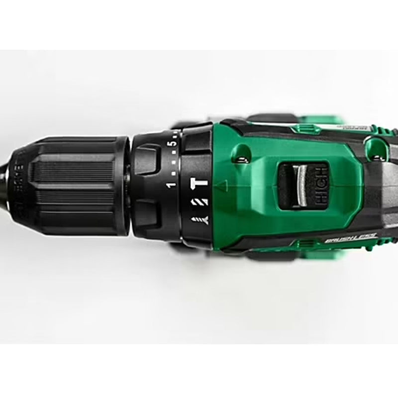 Perceuse visseuse 18V 2Ah Brushless 55Nm HIKOKI DS18DDWRZ Compact ma. auto 13mm HitCase