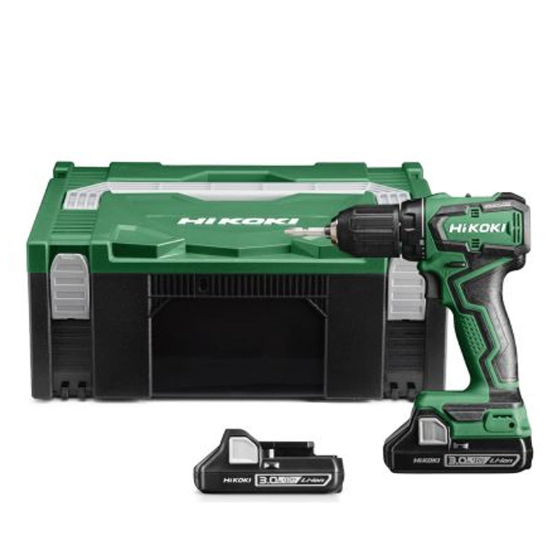 Perceuse visseuse 18V 2Ah Brushless 55Nm HIKOKI DS18DDWRZ Compact ma. auto 13mm HitCase