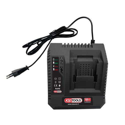 Chargeur rapide 18V 4A pour batteries 515.4702F et 515.4705F - KS TOOLS - 515.4703F