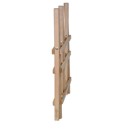 Chevalet porte buche RIBIMEX en bois 3 branches