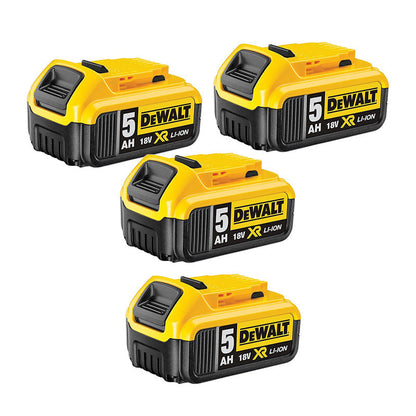 Kit 8 outils DEWALT DCK856P4-QW XR 18V + 4 batteries 5Ah Li-Ion