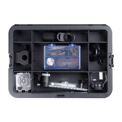 Dremel 8250 Outil Rotatif Multifonction Sans-fil 12V, 65 acc, 5 adaptations, 1 batterie 2Ah, de 5.000 à 30.000 tr/min