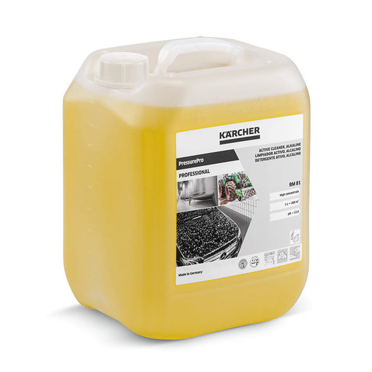 Détergent actif PressurePro RM 81 alcalin 10L KÄRCHER PRO 6.295-556.0