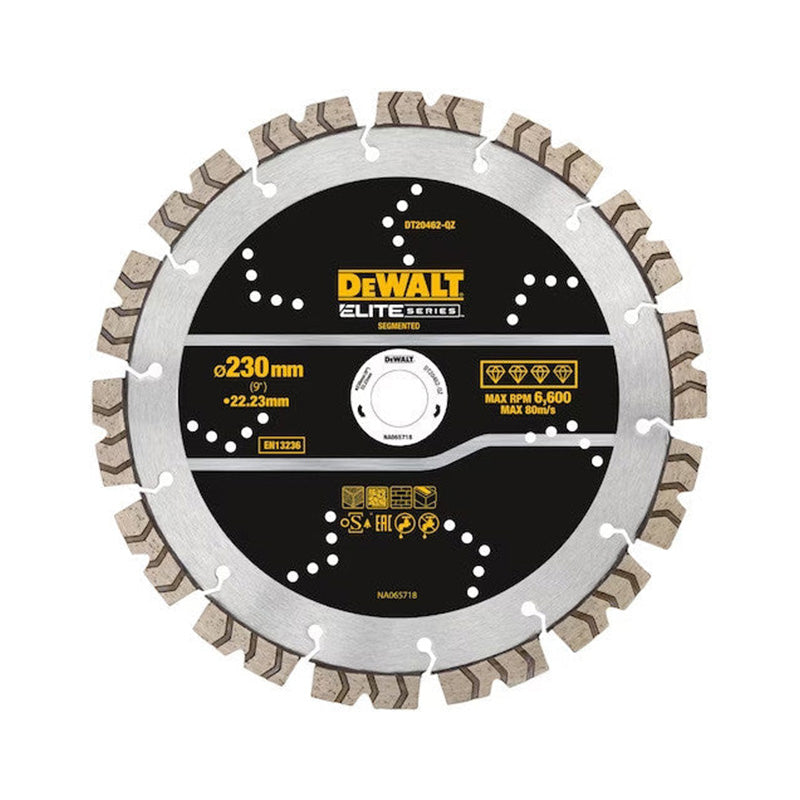 Disque diamant segmenté ELITE DEWALT pour tout usage