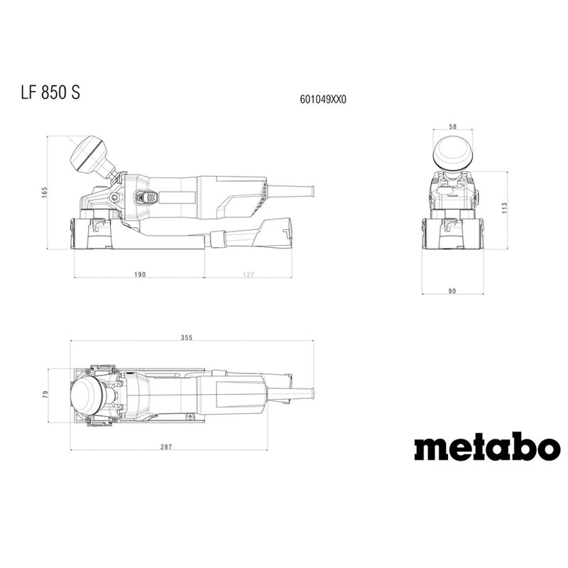 Fraiseuse à bois LF 850 S METABO 601049500