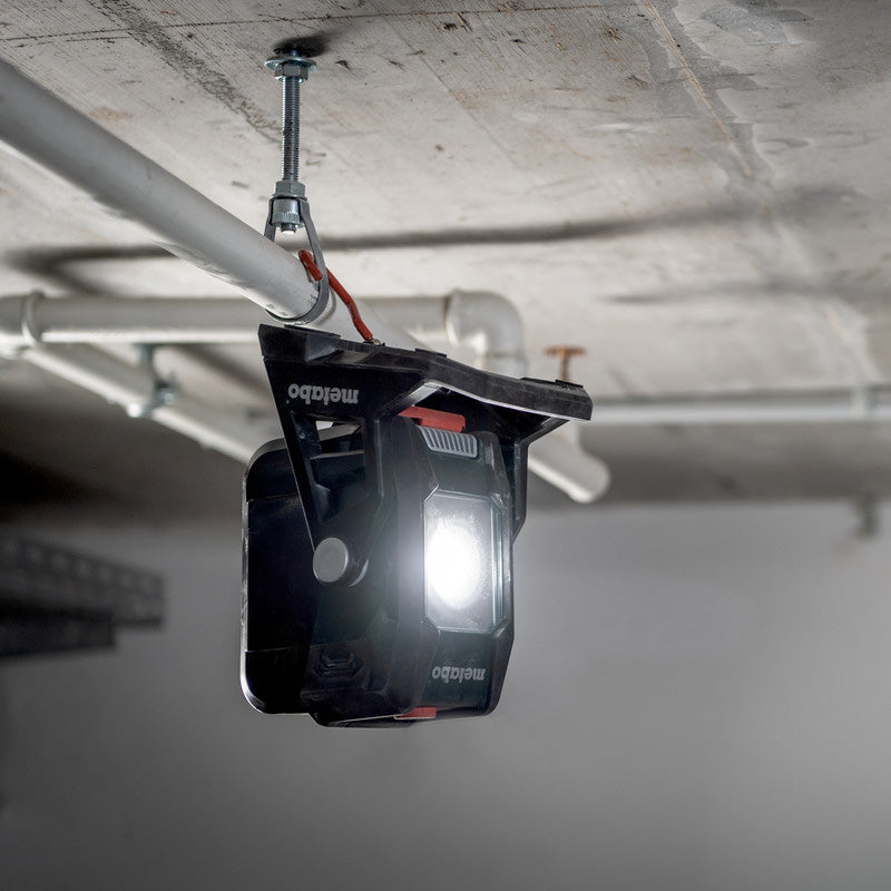Lampe LED 112-18 V BSA 12-18 LED 2000 METABO Pick+Mix (sans batterie ni chargeur), carton