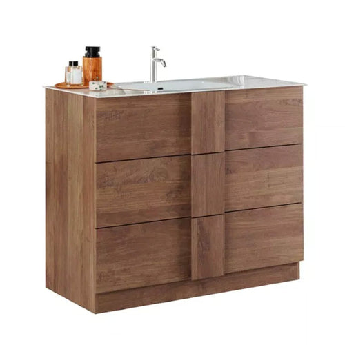 Meuble salle de bain sur pieds ARREDOBAGNO CAMPANELLI 3 tiroirs + vasque 80cm