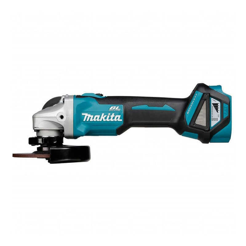Meuleuse Ø125mm 18V Brushless MAKITA DGA511Z Frein, Vitesse variable - livré carton (vendu sans batterie)