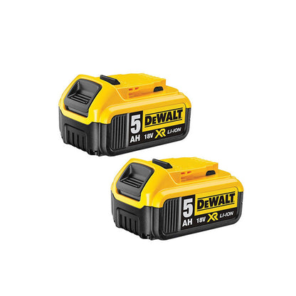 Pack 2 outils DEWALT DCKRT02GA Souffleur + Taille-haie 18V + 2 batteries + chargeur
