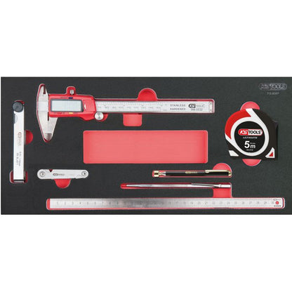 Module d'outils de mesure, 7 pièces  - KS TOOLS - 713.8007