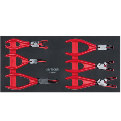 Module de 6 pinces à Circlips®  - KS TOOLS - 713.5006