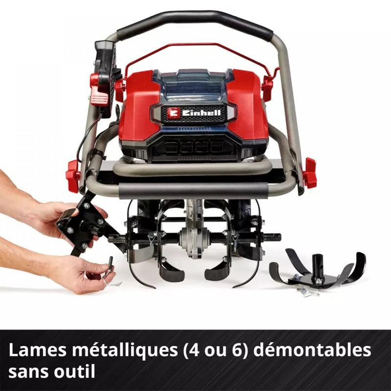 Motobineuse sans fil EINHELL GP-CR 36/45 Li E BL (machine seul)