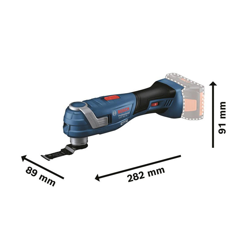 Outil multifonctions sans-fil BOSCH GOP 18V-34 - 0 601 8G2 001 Professional (vendu sans batterie)