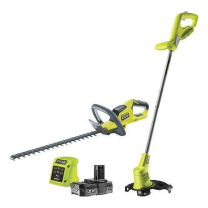 Pack 2 outils 18V ONE+ :  Taille-haies 45cm OHT1845 + Coupe-bordures 25cm OLT1825M (avec 1 batterie et 1 chargeur)