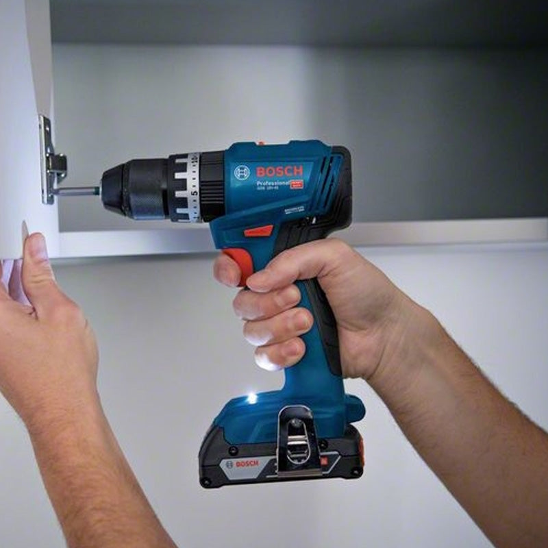 Perceuses-visseuses à percussion sans-fil BOSCH 06019K3301 GSB 18V-45 dans L-BOXX 136