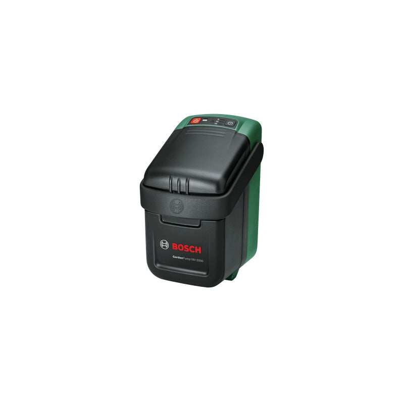 Pompe à eau de pluie sans-fil BOSCH GardenPump 18V-2000 avec 1 batterie 2,5Ah